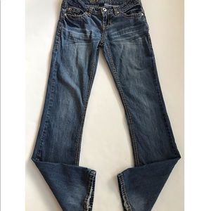 Blue Asphalt Junior’s Skinny Denim Jeans Size 5 Juniors